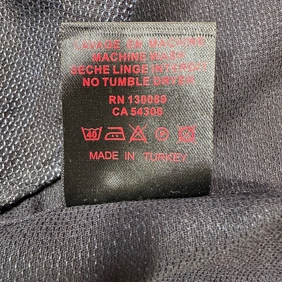 Jared Lang After Hours Long Sleeve Button Front Shirt Men's XL Navy/Black - Picture 12 of 12